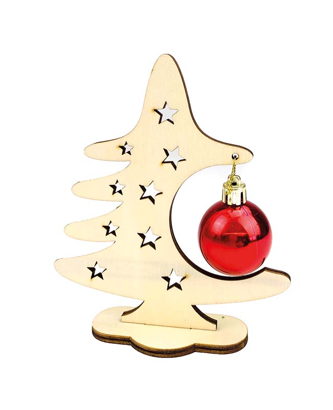Alessi Bark Christmas tree decoration - Red